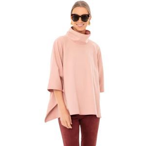 Tuckernuck primrose Funnel Neck leather Trim piper Poncho